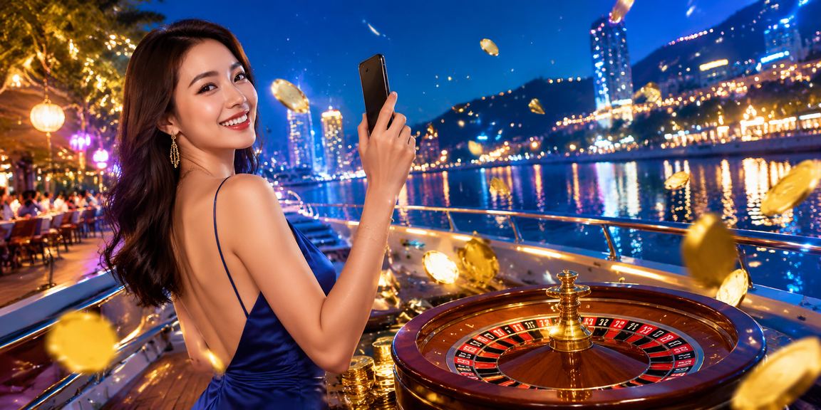 Người chơi roulette tại Vũng Tàu thưởng thức cà phê buổi tối